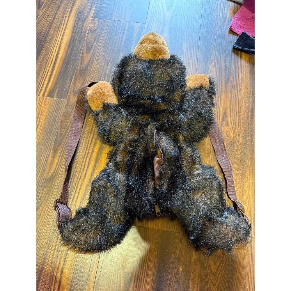 Stuffed Bear Hug Plush Backpack Adjustable Straps